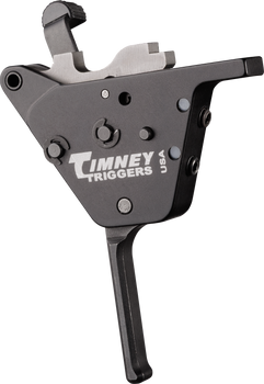 Timney Triggers CZ457STLH CZ 457  Black Straight Left Hand                                                                                                                                              
