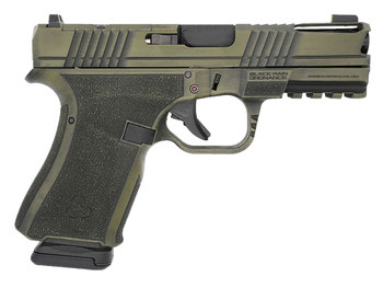 Black Rain Ordnance FLP9MMBGB Compact Frame 9mm 15+1 4" Stainless Steel Slide