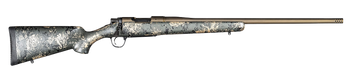 Christensen Arms 801-01349-00 Mesa FFT TI Full Size 25 Creedmoor 4+1 20" Burnt Bronze Cerakote Threaded Barrel, Burnt Bronze Cerakote Titanium Drilled & Tapped Receiver, Carbon w/Green & Tan Accents F