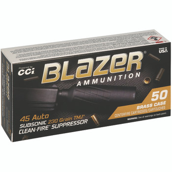 CCI BLAZER BRASS 45ACP SUP 230GR TMJ