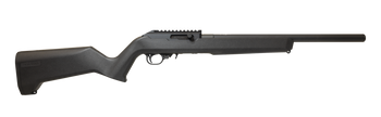 Franklin Armory 0290003BLK F22 V 22 LR 10+1 18" Black Integrated Suppressor Barrel, Black Hardcoat Anodize Aluminum Receiver w/Picatinny Rail, Black Magpul MOE X-22 Synthetic Stock, Ruger BX Trigger  