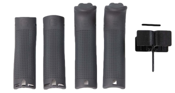 Glock 39709  Backstrap/Beavertail Set Gray Polymer                                                                                                                                                      