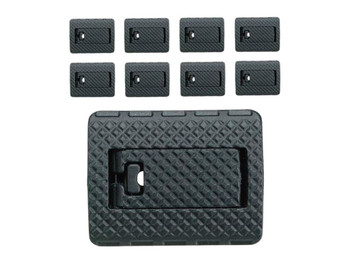 FAB FX-MALC2B LOCKING RAIL COVER WIDE 9PACK