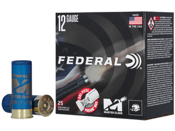 Federal MC12HC75 Master Class 12Gauge 2.75" 1 1/8oz 7.5Shot 25 Per Box/10 Case