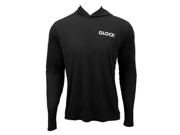 GLK AP96412 HOODED PERFORMANCE SHIRT XL BLK