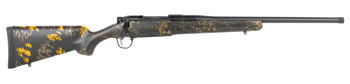 Christensen Arms 8010135600 Mesa FFT Buckmasters 300 Win Mag 22" Black Cerakote Match Grade Threaded Barrel, Black Cerakote Stainless Steel Drilled & Tapped Receiver, Black w/Orange Sporter FFT Carbon