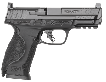 Smith & Wesson 14792 M&P9 M2.0 Metal Full Size 9mm Luger 17+1 4.25" Black Armornite Stainless Steel Barrel & Optic Cut/Serrated Slide, Black Anodized Aluminum Frame w/Picatinny Rail, Interchangeable P