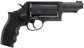 Taurus 2-441031MAGVL Judge w/Laser Compact 45 Colt (Long Colt) 410 Bore 3" Chamber 5rd 3" Matte Black Alloy Steel Barrel, Cylinder & Frame, Viridian Laser, Transfer Bar Safety                         