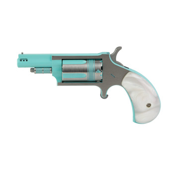 NAA MINI REV IRIS 22WMR 5RD TURQ/SLV