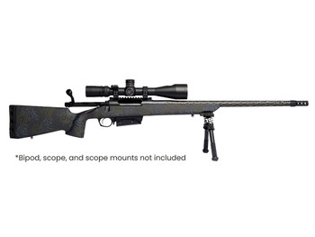 Horizon Firearms RF019C232216C20 Vandal Carbon II 300 PRC 22" Black Fluted Barrel, Black Drilled & Tapped Receiver, Black Iota EKO X Carbon Fiber Stock