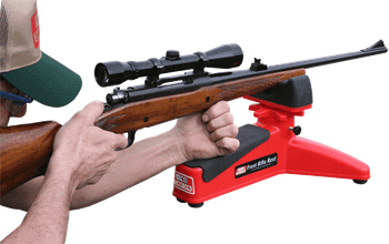 MTM Case-Gard FRR30 Front Rifle Rest  Red Polymer                                                                                                                                                       
