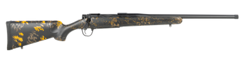 Christensen Arms 8010135900 Mesa FFT Buckmasters Full Size 243 Win 20" Black Cerakote Match Grade Threaded Barrel, Black Cerakote Stainless Steel Drilled & Tapped Receiver, Black w/Orange Sporter FFT 