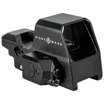 Sightmark SM26033R Ultra Shot R-Spec Black 1x 33x24mm, Illuminated Green/Red Multi Reticle/Red Laser Picatinny Rail Mount                                                                               