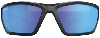 Glock AS41040 Blue Line Tactical Glasses Blue Mirror Lens Black Frame                                                                                                                                   