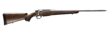 Tikka JRTXA71520MT T3x Hunter Full Size 243 Win 3+1 20" Matte Stainless Fluted Threaded Barrel, Matte Drilled & Tapped Stainless Steel Receiver, Fixed Oiled Walnut Wood Stock, Right Hand              