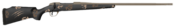Fierce Firearms TWTROG65PRC20BS Twisted TI Rogue 6.5 PRC 20" Black Cerakote Steel Threaded Barrel, Drilled & Tapped Titanium Receiver, LR Negative Comb Sonora Ambush Camo Carbon Fiber Stock           