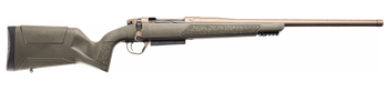 Christensen Arms 801-15048-01 Evoke  450 Bushmaster 4+1 20" Burnt Bronze Cerakote Threaded Barrel, Burnt Bronze Cerakote Drilled & Tapped Receiver, Picatinny Rail Forend, OD Green Fixed Polymer Stock 