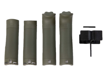 Glock 39841  Backstrap/Beavertail Set Battlefield Green Polymer                                                                                                                                         