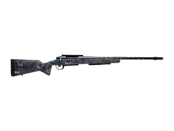 Horizon Firearms HRF-VP2-7PRC-22R Vandal Prime 2 7mm PRC 22" Black Chrome Chevron Fluted Threaded Barrel, Black Chrome Steel Receiver w/Picatinny Rail, Arca Rail Forend, Cobalt Basin Iota BKH Carbon F