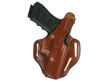 Bianchi 24116 77 Piranha OWB Size 01 Tan Leather Belt Slide Fits S&W J Frame Right Hand