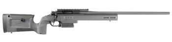 Larue Tactical LTKRGSIETE65CM23GRY Siete 6.5 Creedmoor 23" Threaded Barrel, Picatinny Rail Receiver, Larue KRG Bravo Gray Polymer Chassis                                                               