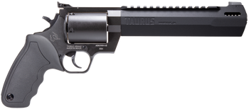 Taurus 2500081RH Raging Hunter  Large Frame 500 S&W Mag 5rd 8.38" Black Ported/Target Crown Barrel, Matte Black Oxide Cylinder, Black Steel Frame Black Rubber Grip                                     