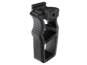 Leapers MTFGP01X Ultra Slim Foregrip Matte Black Anodized Aluminum