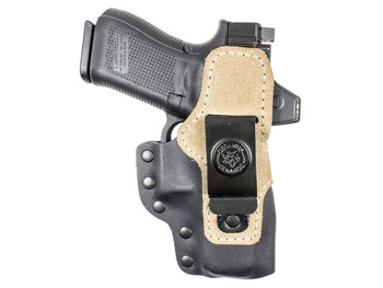 DeSantis Gunhide 230KJ3TZ0 Hyeye IWB Black Kydex Compatible w/ Glock 43/43X/43X MOS Ambidextrous