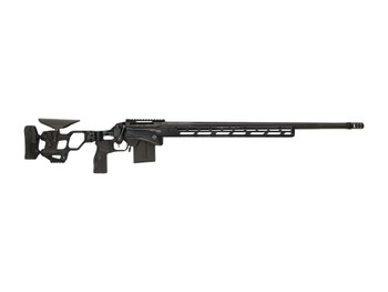 Cadex Inc CDXSSPRO6526CP20I2B1N CDX-SS Seven S.T.A.R.S. Pro 6.5 Creedmoor 10+1 26" Black DLC Fluted Threaded Barrel, Black Cerakote Receiver, ARCA Rail, M-LOK Handguard, Black Adjustable Folding Butt