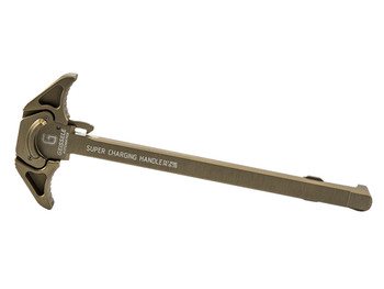 Geissele Automatics 05476S Super AR-10 Desert Dirt Desert Dirt Hardcoat Anodized 7075-T6 Aluminum Ambidextrous Hand