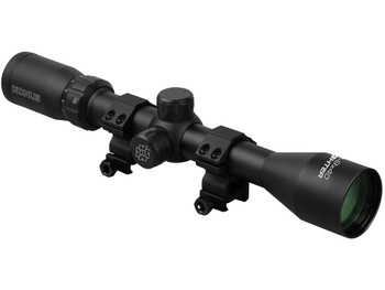 Konus 7352 Fighter Riflescope 3-9x40mm 30/30 Reticle w/ Rings