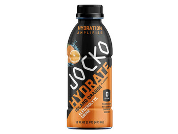 Jocko Fuel 29760 Island Orange Hydrate Drink 16oz 12Pack