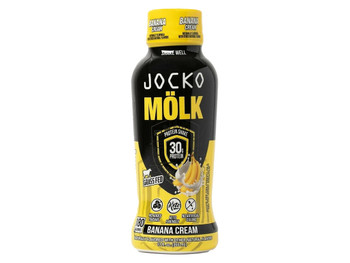 Jocko Fuel 29090 Banana Cream Protein Shake 12oz 12Pack