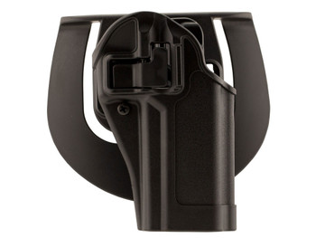 Blackhawk 410561BKR Serpa CQC OWB Size 61 Matte Black Polymer Belt Loop/Paddle Fits Sig P250/P320 Right Hand