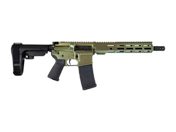 Shark Coast Tactical SCC07138CAI-P Caiman 5.56 NATO 30+1 10.50" Black Nitride Threaded Barrel, Aluminum Receiver w/Picatinny Rail, M-LOK Handguard, Polymer SB Tactical SBA3 Brace, Magpul MOE Grip, Rig