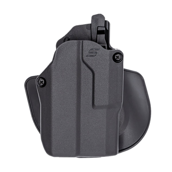 Safariland SOLIS1565A0C3412 Solis ALS  OWB Black Belt Slide/Paddle Mount Left Hand                                                                                                                      