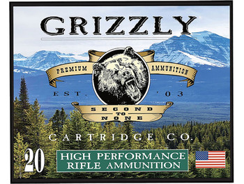 Grizzly Ammo GC45/70+P7 45-70Gov+P 420gr Wide Long Nose Gas Check 20 Per Box/10 Case