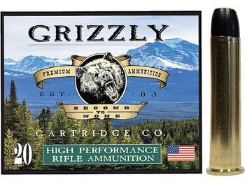 Grizzly Ammo GC45/701 45-70Gov 405gr Round Nose Flat Point 20 Per Box/10 Case