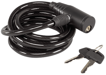 Hunters Specialties HS-00607 Cable Lock  Black 6'                                                                                                                                                       