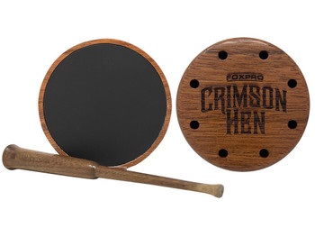 Foxpro CRIMSONALU Crimson Aluminum Friction Turkey Sounds Cherry Wood
