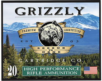 Grizzly Ammo GC45/70+P10   45-70Gov+P 525gr Full Metal Jacket Flat Point 20 Per Box/10 Case                                                                                                             