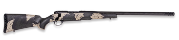 Weatherby MGS01N65RWR4B Mark V Backcountry Guide 6.5 WBY RPM 3+1 22" Carbon Fiber Fluted Threaded Barrel, Black Cerakote Steel Drilled & Tapped Receiver, Black w/Olive Green & Backpack Accents Fixed P