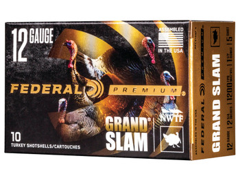 Federal PFCX156F5 Premium Grand Slam 12Gauge 2.75" 1 1/2oz 5Shot 10 Per Box/25 Case