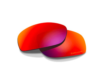 Wiley X P-17RM Twisted Red Mirror Lens Polycarbonate