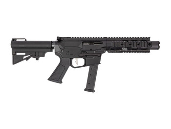 Dpms Panther Arms DP51655231780 Kitty Kat G9 9mm Luger 27+1 4" Black Nitride Heavy Threaded Barrel, Black Hardcoat Anodize Aluminum Receiver w/Picatinny Rail, M-LOK Handguard, Black Polymer DPMS CAR B