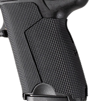 Hogue 17918 Wrapter  Black Rubber Fits H&K USP Compact                                                                                                                                                  