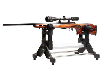 Lyman 7832280 Revolution Gun Vise Black/Silver Steel/Aluminum