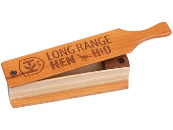 Knight & Hale KHT0207 HD Long Range Hen Box Call Turkey Sounds Cherry/Walnut