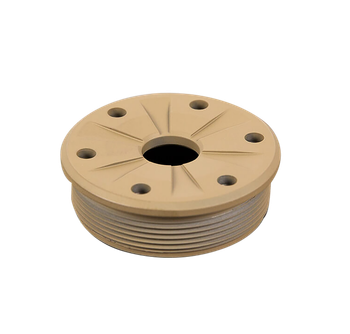 SilencerCo AC1370 Bravo Front Cap 223 Cal Fits Matte FDE                                                                                                                                                