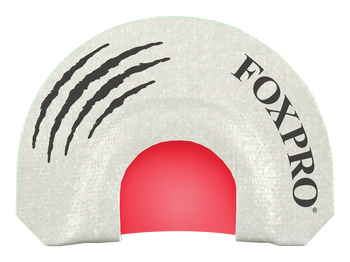 Foxpro SMOKINGGUN Smoking Gun Howler  Diaphragm Call Double Reed Attracts Coyotes White                                                                                                                 